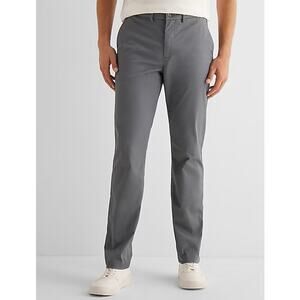 Express Slim Hyper Stretch Chino Pants in Gray Size  32 x 34